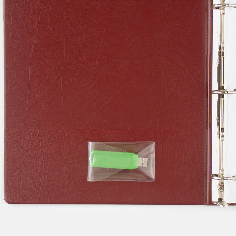 STORE SMART StoreSMARTÂ® - USB Flash Drive Holders- Peel & Stick Strip & Resealable Flap - 10-Pack - TL10252-10 - Image 4